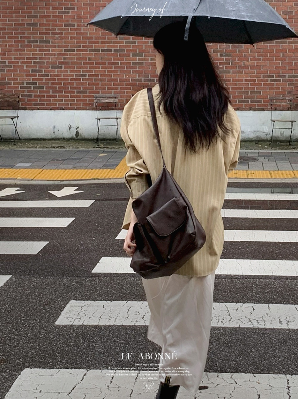 MUSINSA | LE ABONNE BONNIE BAG_BROWN