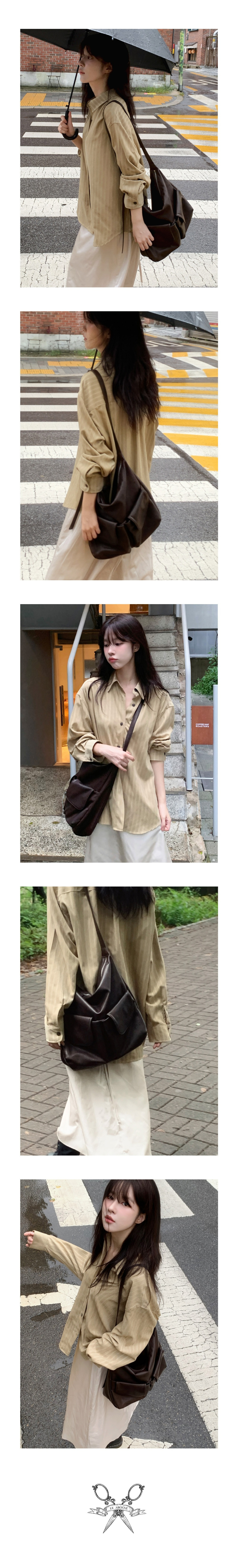 MUSINSA | LE ABONNE BONNIE BAG_BROWN