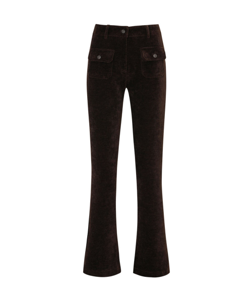 Linda Boots Cut Corduroy брюки (коричневый)