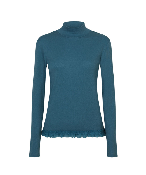 классический Turtleneck топ (4 Colors)