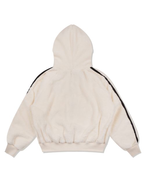 Женское худи из искусственного меха Ivory (FCE4ZP552W)