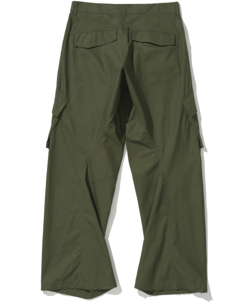 Ripstop Flare Fit Cargo брюки - хаки