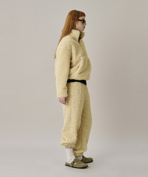 Флисовый анорак 24 Shearing Half Zip-up Yellow