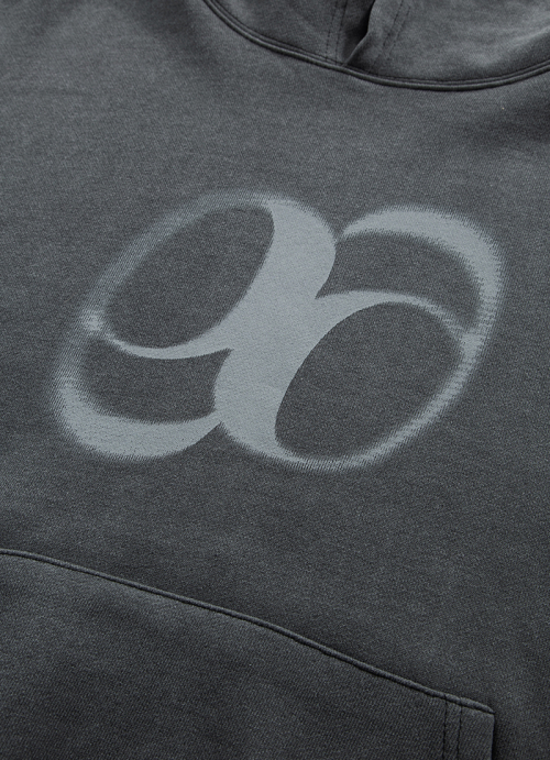 PIGMENT WASHING худи / CHARCOAL