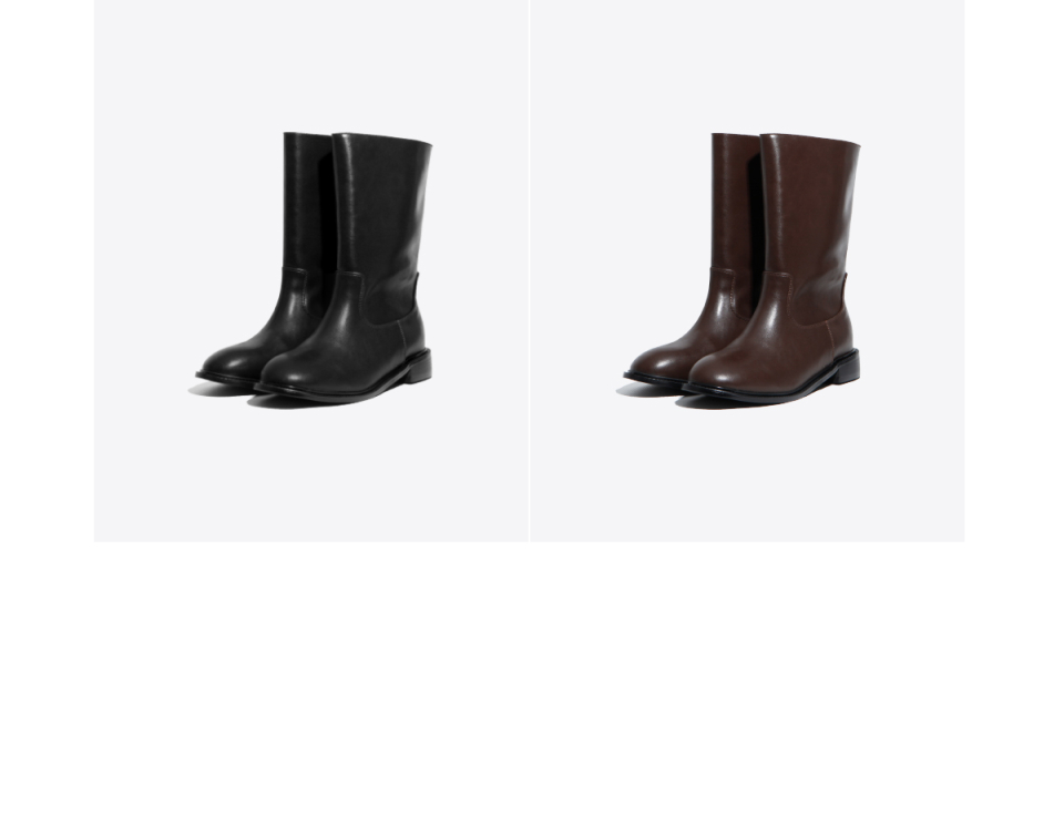 ◆KOMOREBI MUSEUM◆ KM009L Wide Classic Middle Boots Natural MUSINSA | KOMOREBI MUSEUM KM009L Wide Classic Middle Boots