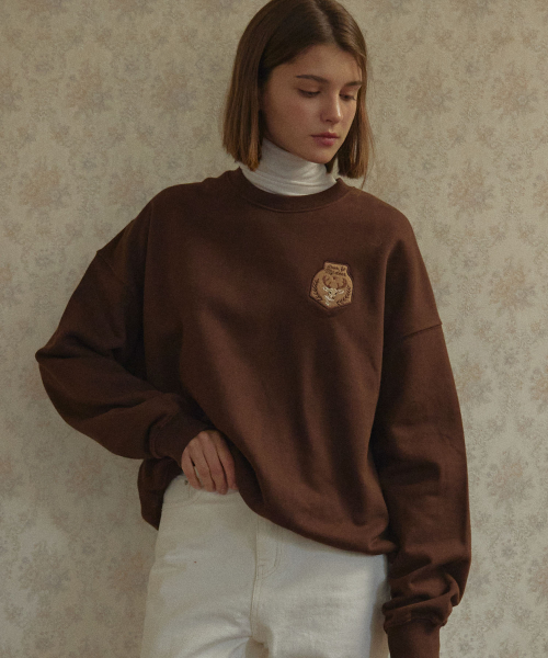 Wappen Sweatshirt (Brown)