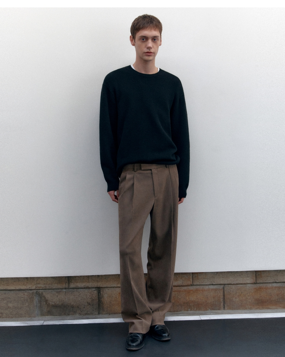 MUSINSA | MUSINSA STANDARD Brushed toe tuck wide hidden