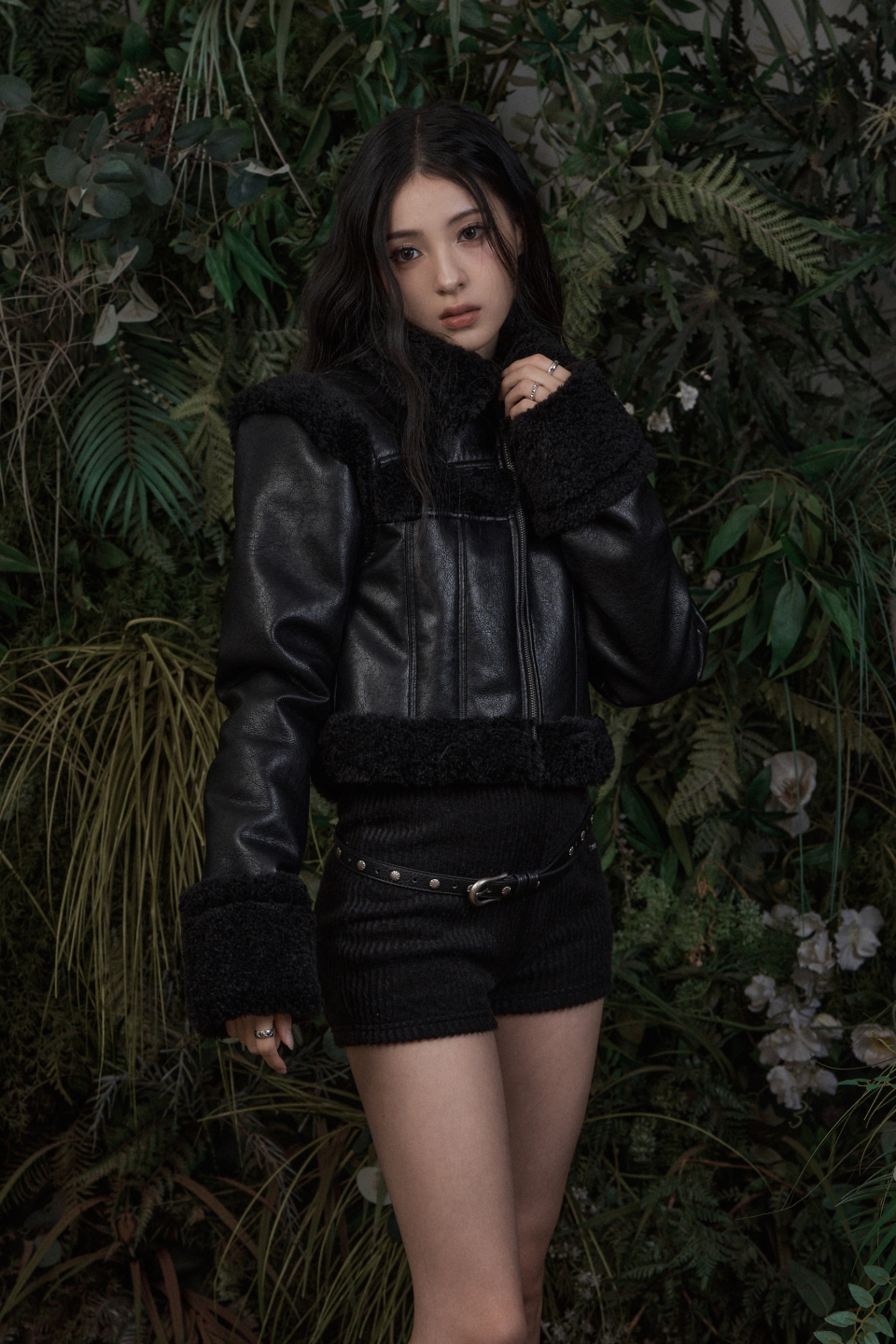 ◇KHAKIPOINT◇ Stitch Fur Mustang black MUSINSA | KHAKIPOINT Stitch Fur Mustang (black)