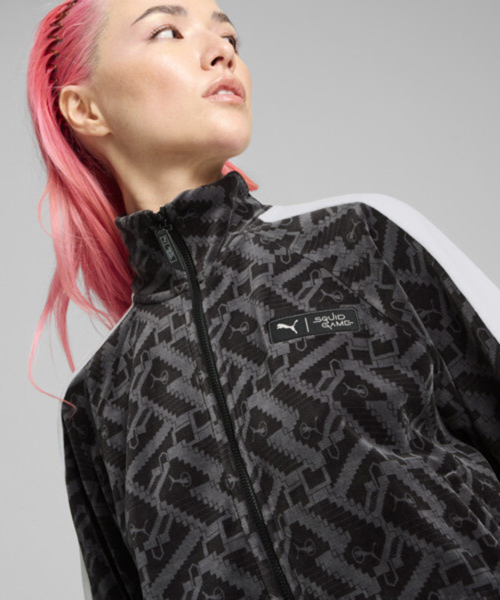 Куртка PUMA X Squid Game T7 Iconic Track Jacket W - Black / 627432-01
