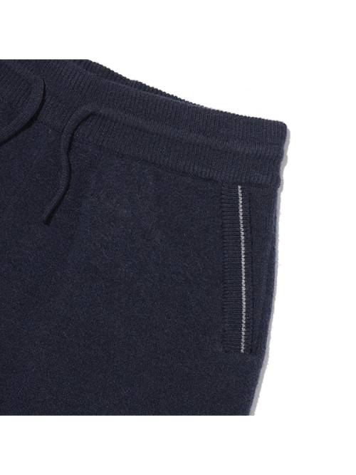 Детские трикотажные брюки жаккард (Navy)