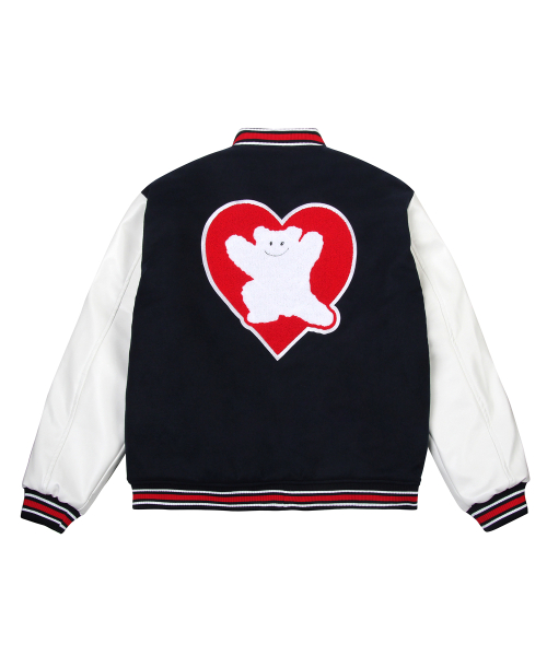 [UNISEX] Куртка-бомбер Bear Heart - Navy