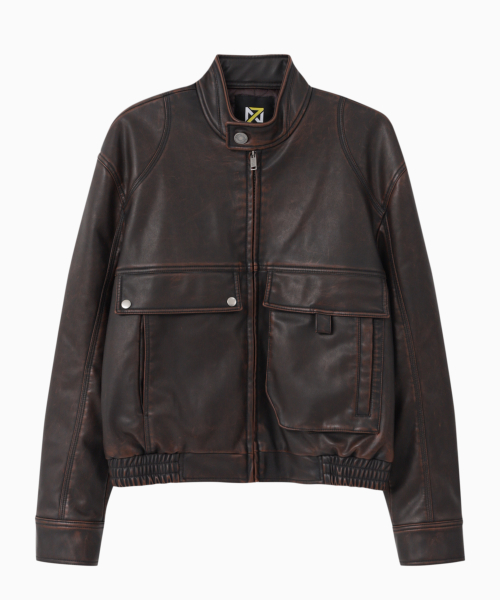 Кожаная куртка Mars Vintage - Brown