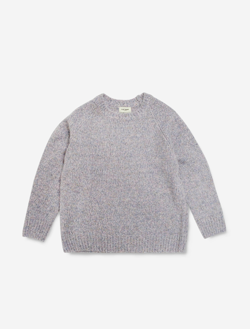 Wavt Wool Round Knit Purple