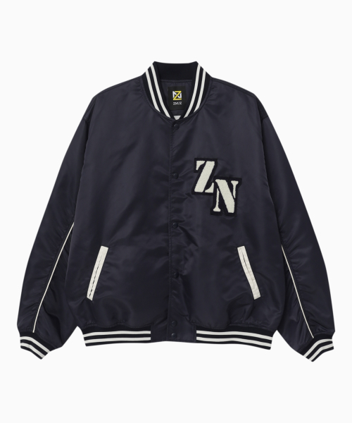 Varsity куртка с надписью на спине — Navy
