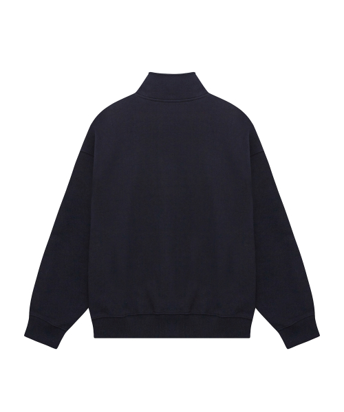 Hustle Club свитшот с полумолнией (Navy)