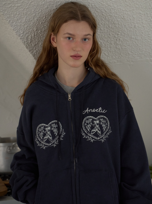 ANC LOVE BASIC ZIP-UP_2COLOR