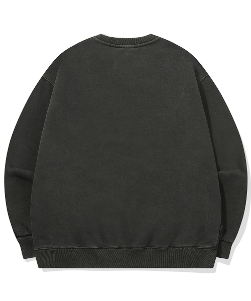Свитшот Crush Pigment (Smoke Black)