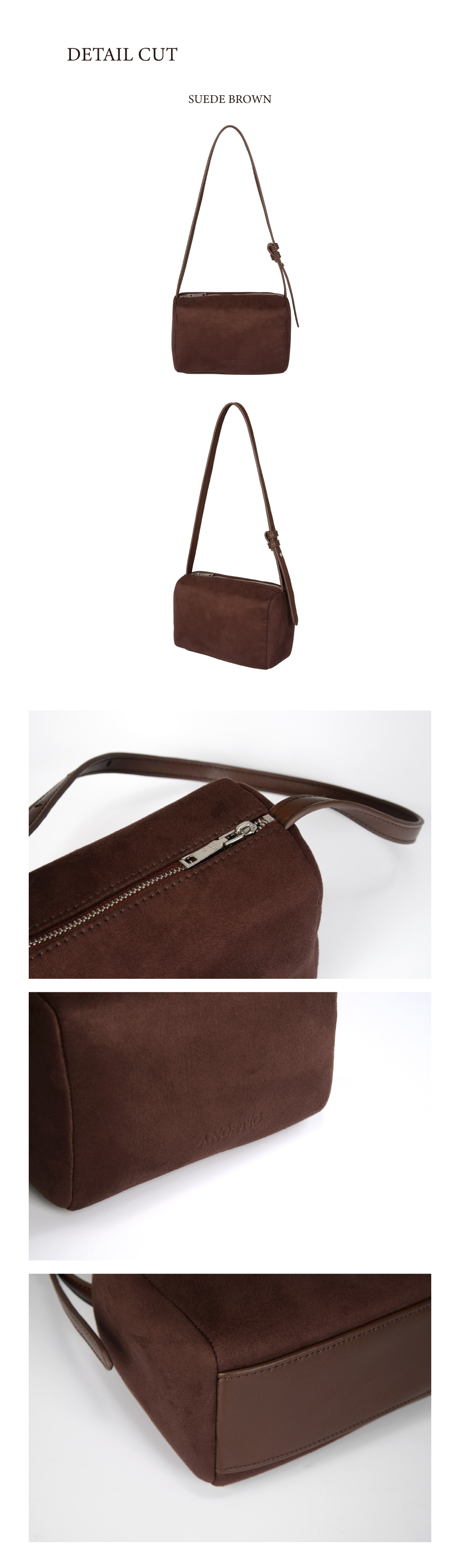★ANOETIC★ ANC SUEDE SARA BAG_BROWN MUSINSA | ANOETIC ANC SUEDE SARA BAG_BROWN