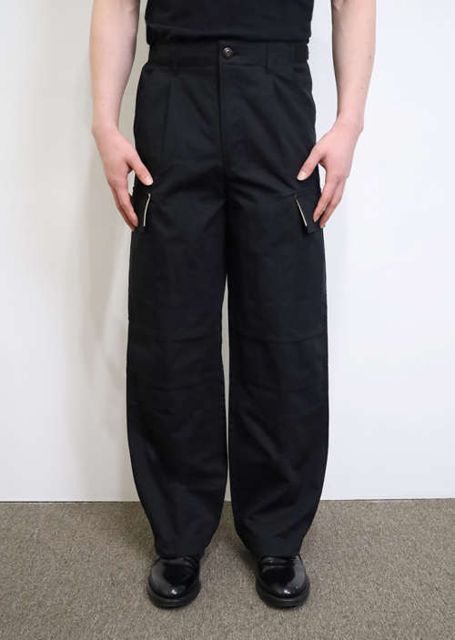 Ethnic Cargo Pants Black