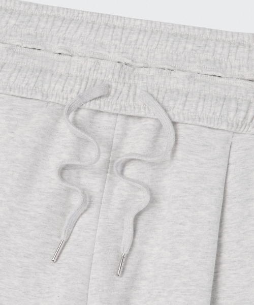 Женские широкие спортивные брюки Melange Light Grey