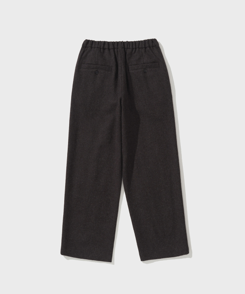 WOOL BANDING PANTS (PURPLE)
