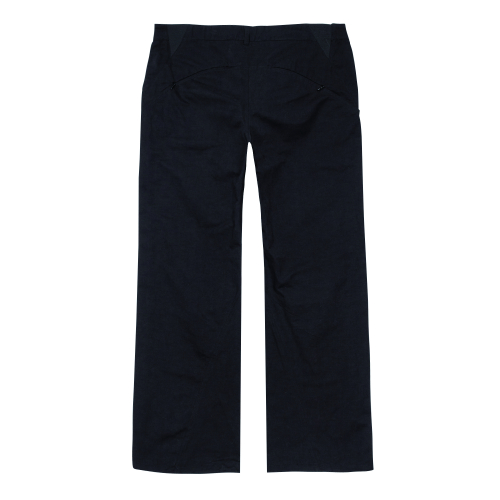 REFLECTIVE TRACK PANTS-[BLACK]