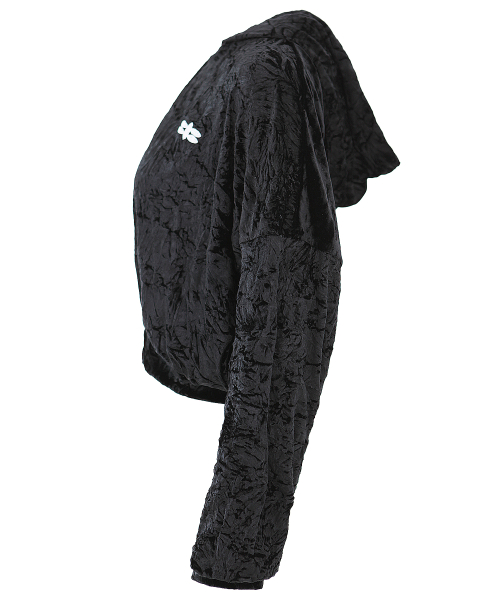 FLY HOOD JUMPER IN BLACK (вельветовая куртка с капюшоном)