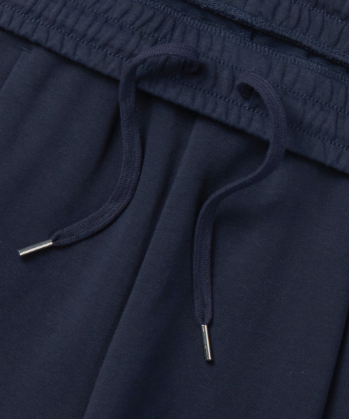 COOLTANDARD ONE TUCK BERMUDA SWEAT PANTS [NAVY]