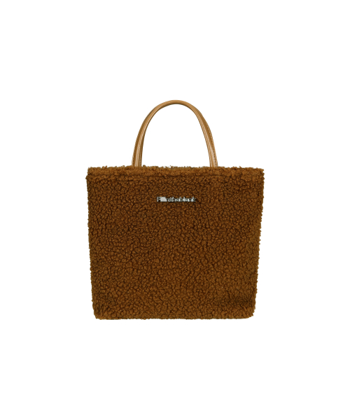 Sunday Tote Bag (furry)(brown)