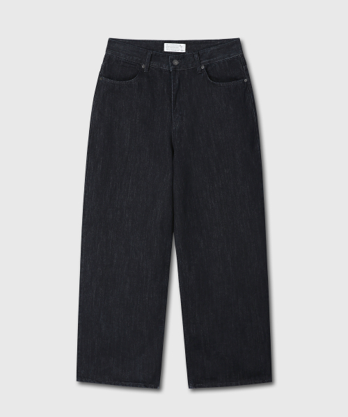 LOOSED WIDE DENIM PANTS (INDIGO)