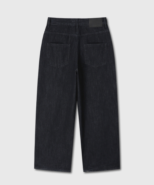 LOOSED WIDE DENIM PANTS (INDIGO)
