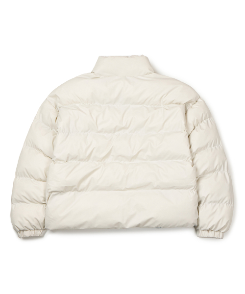 Patch Leather Padded-White