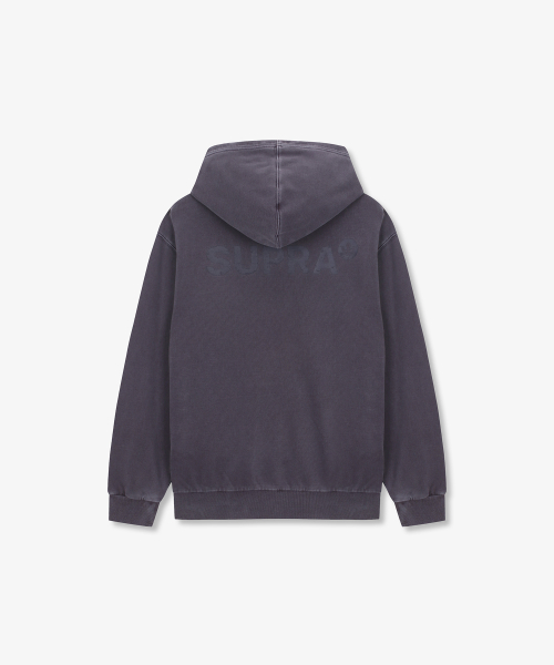 Костюм с худи на молнии Garment Dyeing (Purple)
