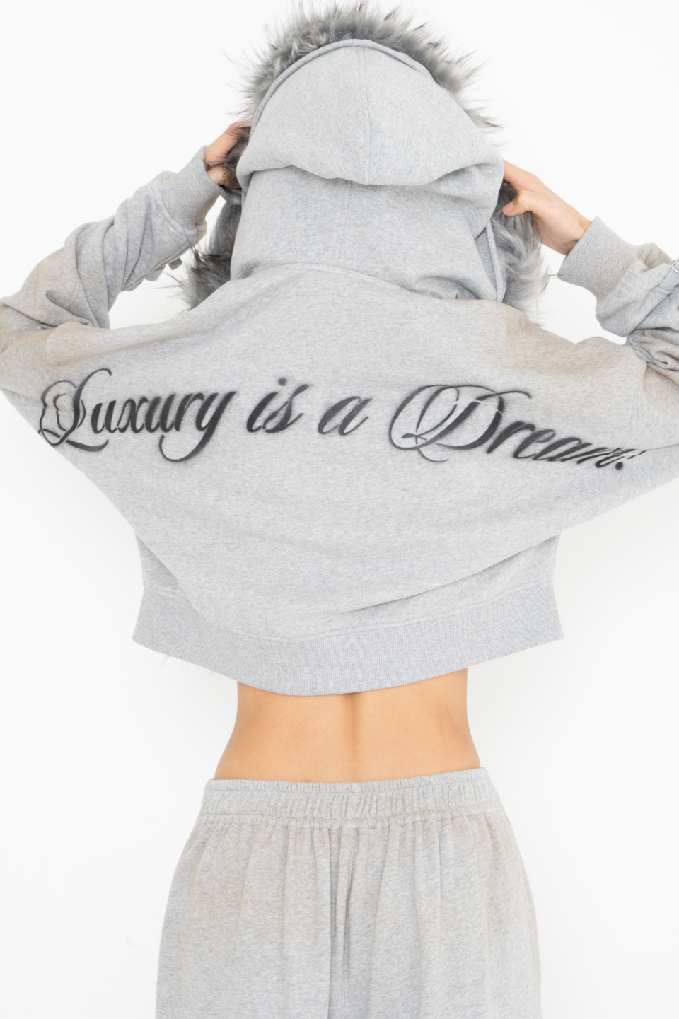 MUSINSA | 2000ARCHIVES BELTED SWEATPANTS (MELANGE GREY)