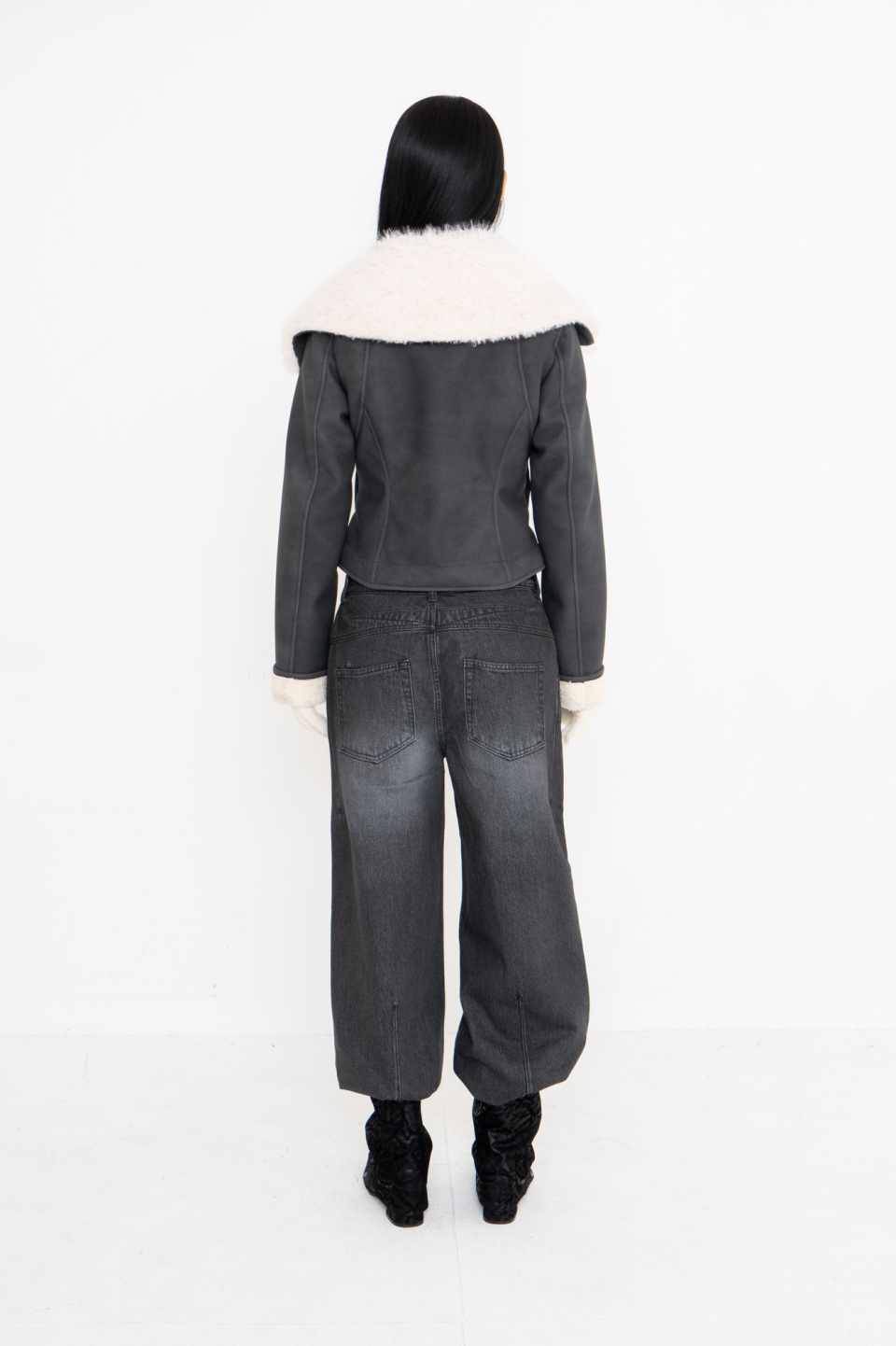 【2000ARCHIVES】ALEX FUR MUSTANG JACKET ★韓国人気★ 追跡付 MUSINSA公式 | 2000ARCHIVES ALEX FUR MUSTANG JACKET (BLACK)