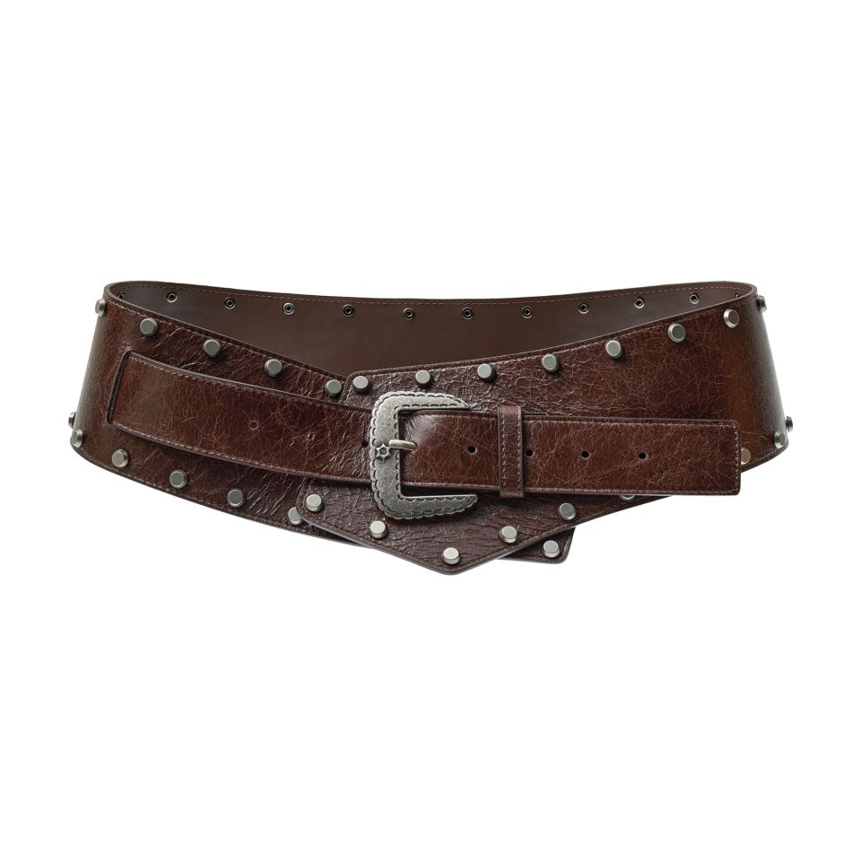 【2000Archives】COWBOY STUD BELT☆スタイリッシュなアイテム☆ MUSINSA | 2000ARCHIVES COWBOY STUD BELT (BROWN)