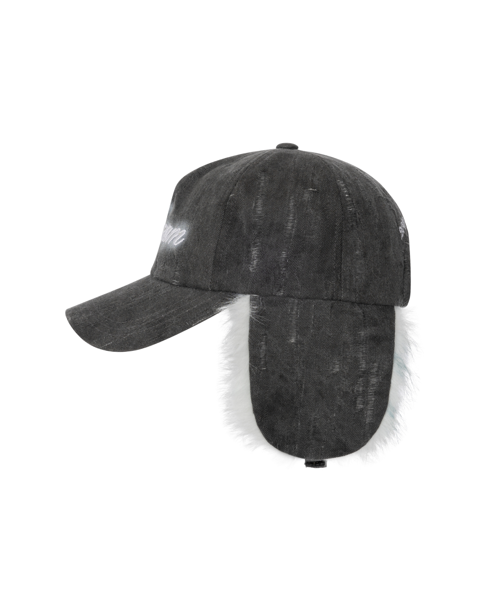 2000아카이브스(2000ARCHIVES) DREAM FAUX FUR CAP EARFLAP CAP