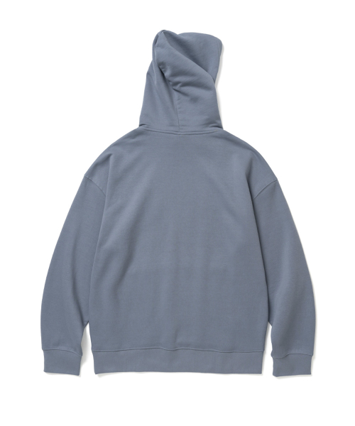 Оверсайз худи на флисе No Limit, Ash Blue White
