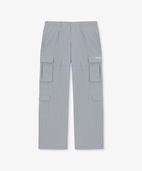 Женские широкие брюки с 8 карманами (GRAY)