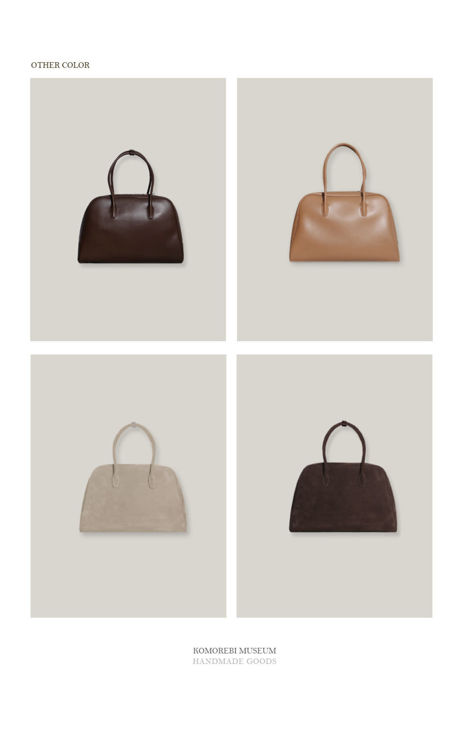 ◆KOMOREBI MUSEUM◆ Handmade cow leather 90s buckle middle b MUSINSA | KOMOREBI MUSEUM B01-L-5 Cow Leather Bowling Bag