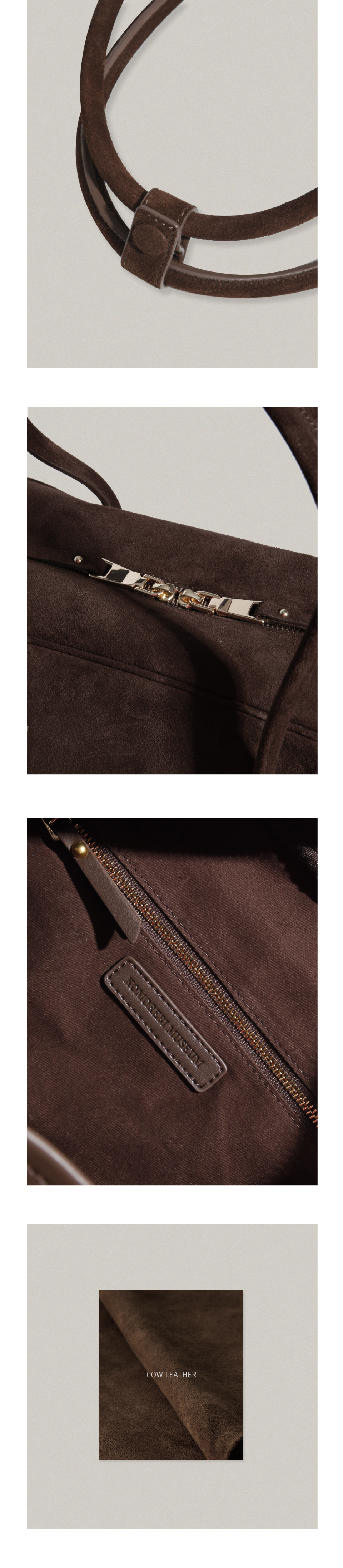 MUSINSA | KOMOREBI MUSEUM B01-L-5 Cow Leather Bowling Bag