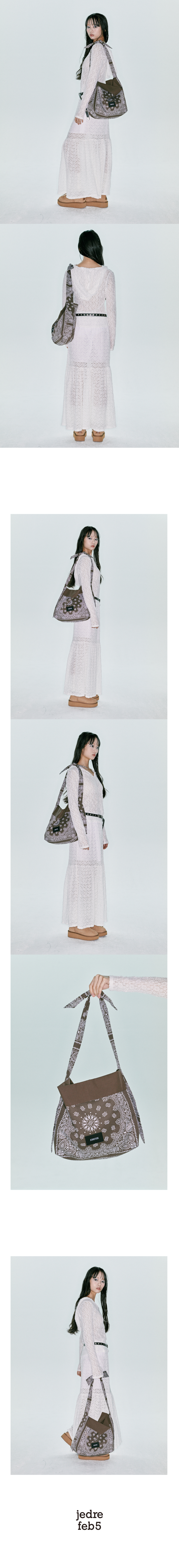 ★ JEDREFEB5★ Bandana reverse bag j23ash001 MUSINSA | JEDREFEB5 Bandana reverse bag