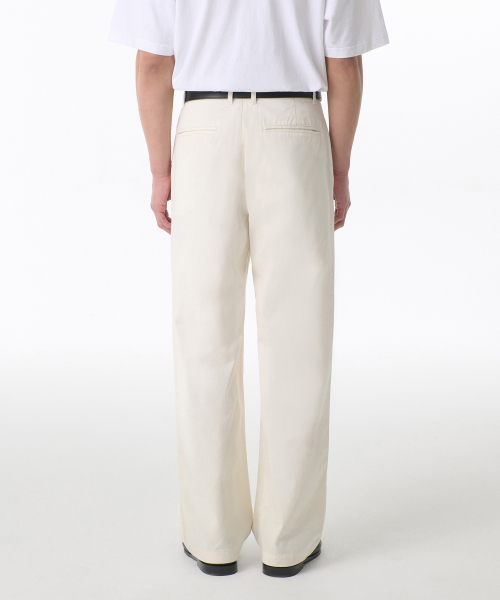 Чиносы regular fit на скрытой резинке [Cream]