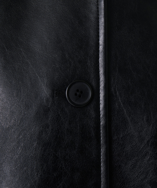 Womens Synthetic Leather Cacot [Black] thumbnail 6