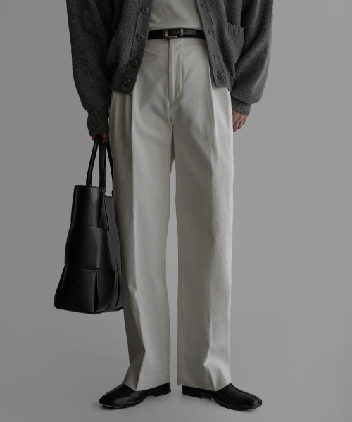 Вельветовые брюки от костюма [White]