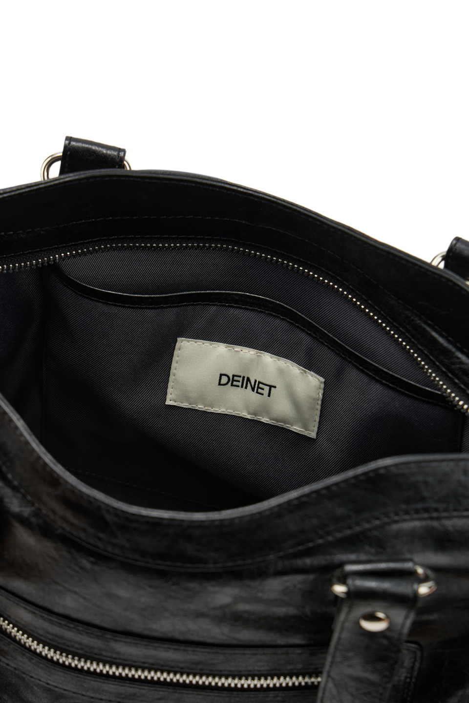 【DEINET】 STUD POCKET BIG BAG ☆大人気☆ DEINET Stud Pocket Big Bag in Black / DEINET Shoulder Bag | eBay