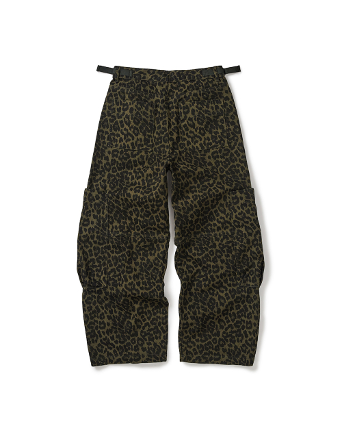 Lumping cargo pants / Leopard khaki