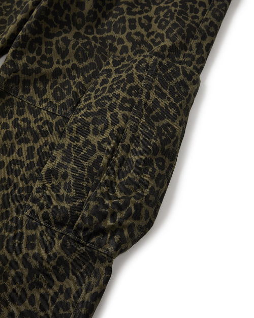 Lumping cargo pants / Leopard khaki