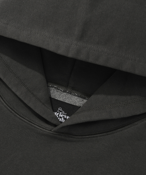 ALIVE HOODIE [PIGMENT BLACK]