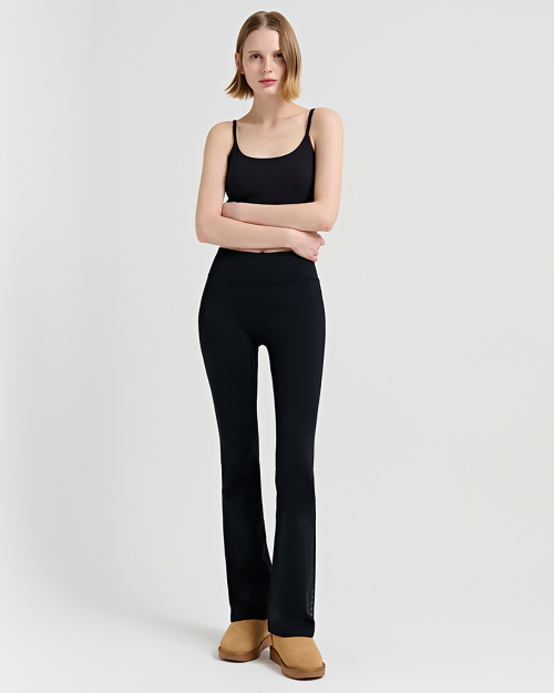 Теплые легинсы клеш 10/10 на каждый день (FMLG1014W)_New Black